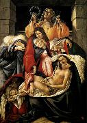 BOTTICELLI, Sandro Lamentation over the Dead Christ oil painting
